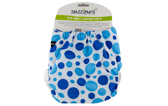 Reusable Daytime Cloth Nappy Star Front