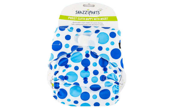 Reusable Daytime Cloth Nappy Star Front