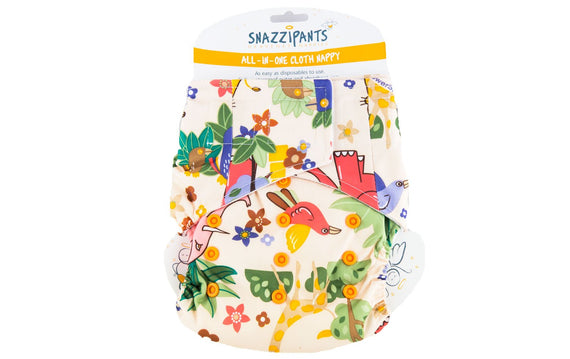 Reusable Cloth Nappy Back
