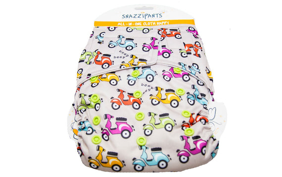 Reusable Cloth Nappy Back