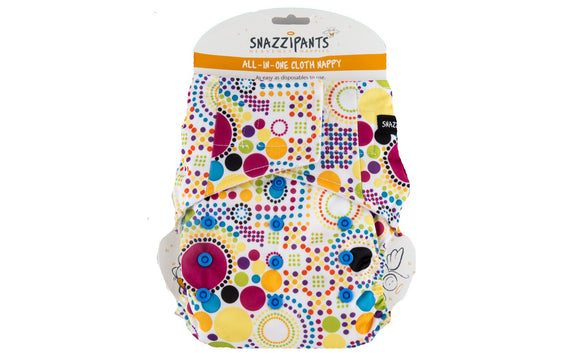 Reusable Cloth Nappy Back